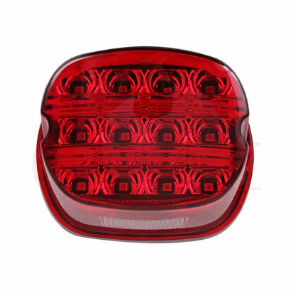 LED Tail Light Red Lens Brake Rear Lamp Fit for Harley Softail Touring 1999-2019