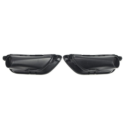 2pcs Front Glossy Fog Light Lamp Cover Bezel For Jeep Grand Cherokee 2017-2021