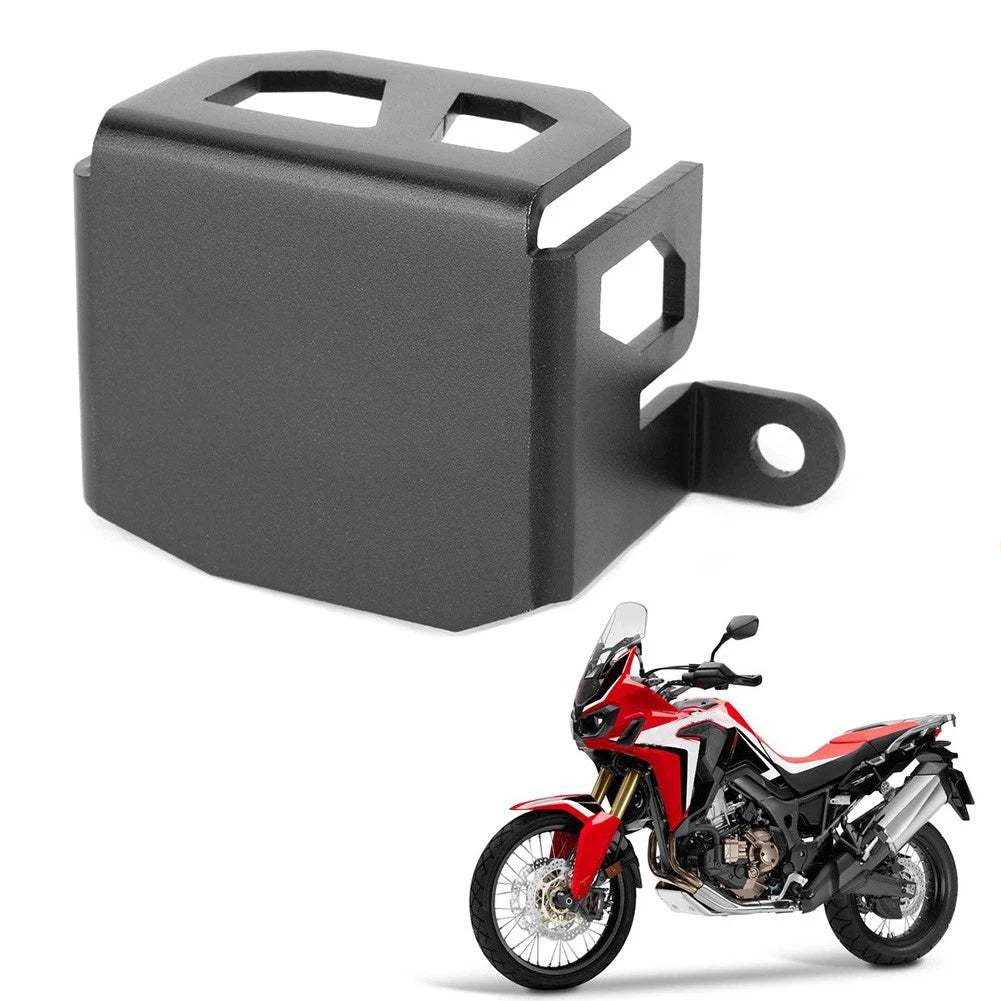 Rear Break Reservoir Protective Guard Alloy Black For HONDA CRF1000L