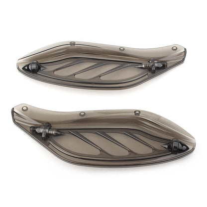 Side Wing Windshield Air Deflector Fit Harley Touring FLHR FLHT CVO 1996-2013 ab