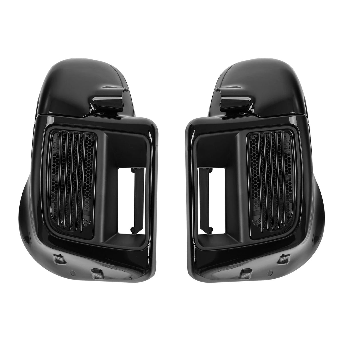 Lower Vented Fairing Fit For Harley Electra Street Glide 2014-Up 18 Vivid Black