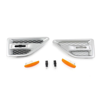 Pair Side Vent Grille Mesh Grill For Land Rover Freelander2 LR2 2008-2016 2015