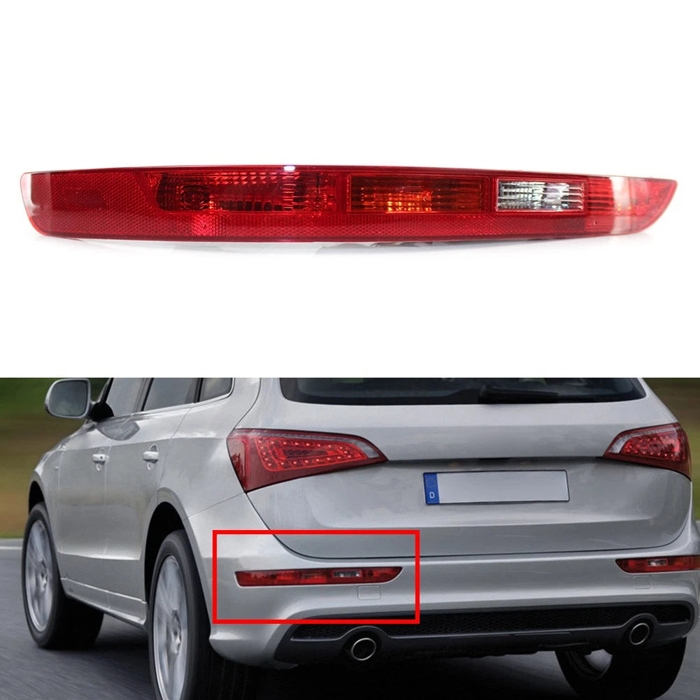 Red Left Rear Bumper Lower Tail Light Brake Stop Lamp For Audi Q5 2009-2017