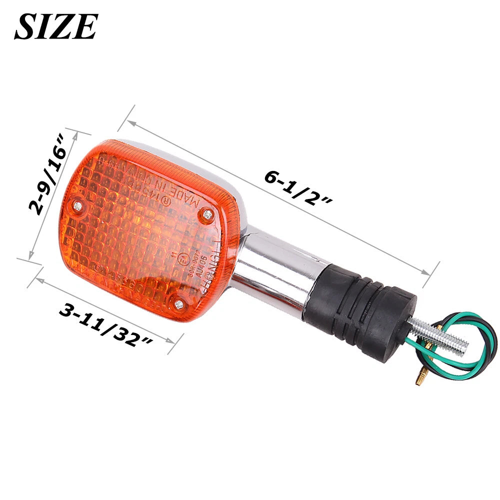 4 Turn Signals Light For HONDA REBEL CMX 250 VT 400 600 1100 SHADOW VF 750 Magna
