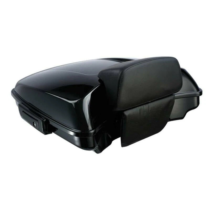 Razor Trunk Backrest Pad Mount Rack For Harley Heritage Classic Deluxe 2018-Up