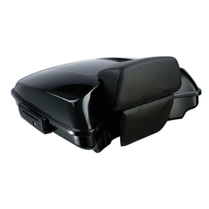 Razor Trunk Backrest Pad Mount Rack For Harley Heritage Classic Deluxe 2018-Up