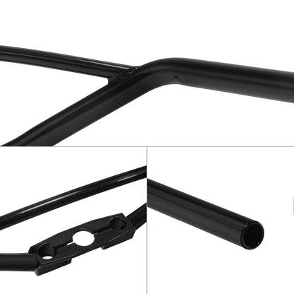 Gloss Black Speedster Handlebar Fit For Harley Davidson UL 1938-1945 G 1936-1958