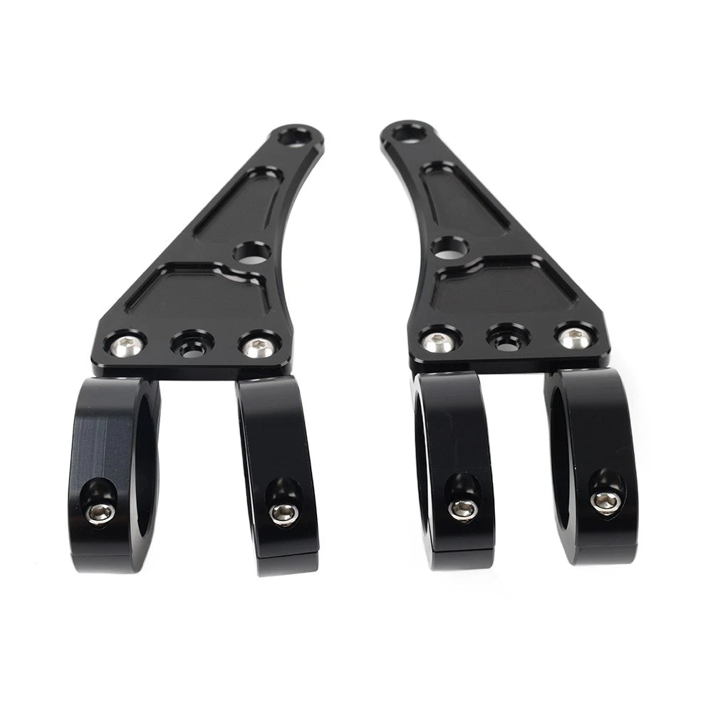37MM Motorcycle Headlight Bracket Mount Clamp Fork Tube Holder For Harley