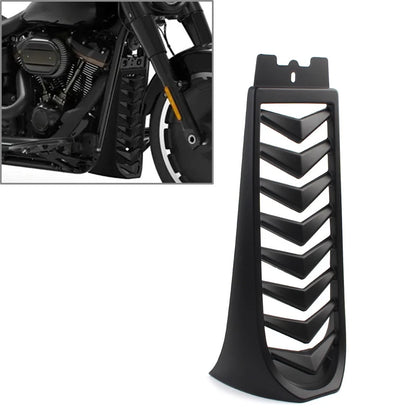 Chin Fairing Spoiler Lower Radiator Cover For Harley Breakout Softail Matt Black