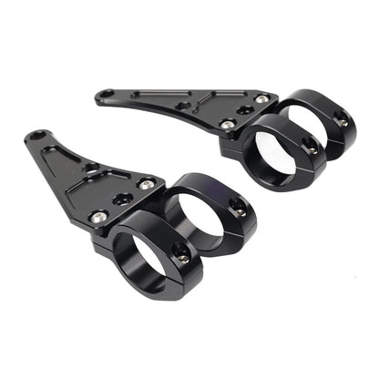 37MM Motorcycle Headlight Bracket Mount Clamp Fork Tube Holder For Harley