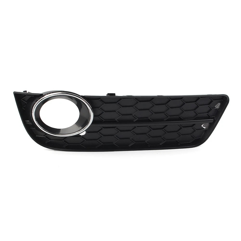 Right Front Bumper Fog Light Grille Cover With Chrome Ring For Audi A5 2008-2011