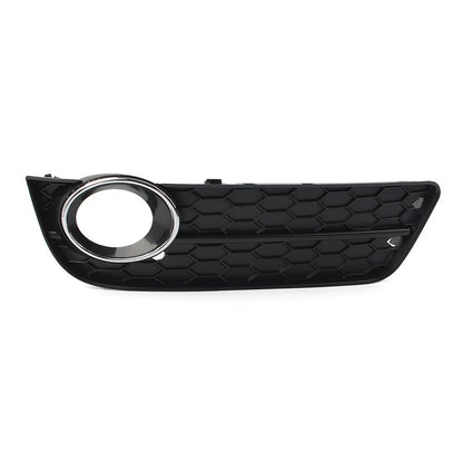 Right Front Bumper Fog Light Grille Cover With Chrome Ring For Audi A5 2008-2011