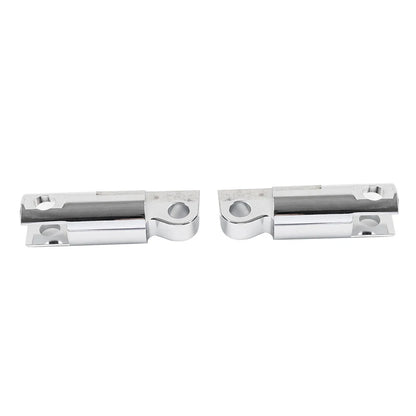 2x Male Mount Foot Peg Extensions For Harley Sportster Softail Dyna Touring Chro