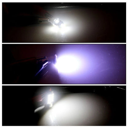 13Pcs White LED Light Interior Package Kit For Dome Map License Plate Lamp Bulbs