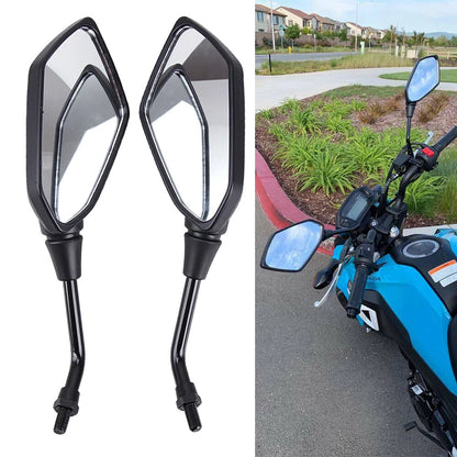 For Suzuki DRZ400 DRZ400S DRZ400SM DR350 Motorcycle Rearview Side Mirrors US