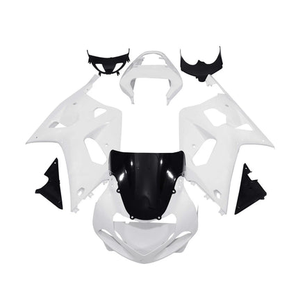 Unpainted Fairing Bodywork Kit & Stay Bracket Fit For GSXR600 GSXR750 2001-2003