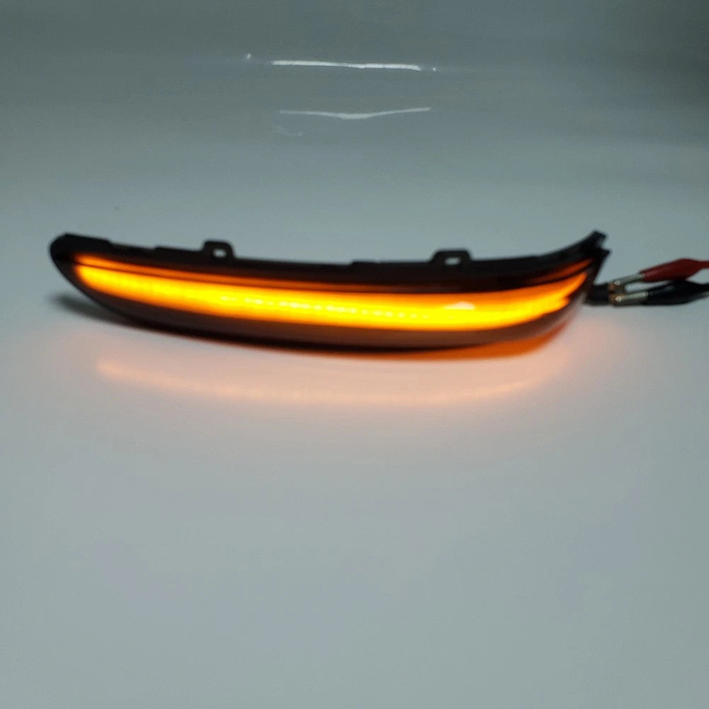 Flowing LED Rearview Mirror Dynamic Turn Signal Light For Peugeot 208 2008