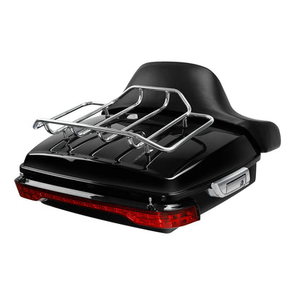 Chopped Trunk Pad LED Tail Light Fit For Harley Touring Eelctra Glide 2014-Up 15