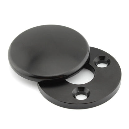 Black Motorcycle Fork Lock Cover Aluminum Alloy Fit for Harley Road King 1994-up
