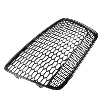 Front Bumper Radiator Mesh Grille Glossy Black For Audi Q7 2005-2015