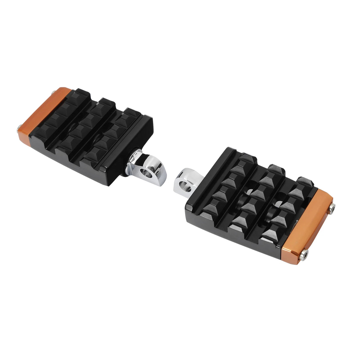 Black Passenger Footpegs Rest Fit For Harley Touring Electra Road Glide King US