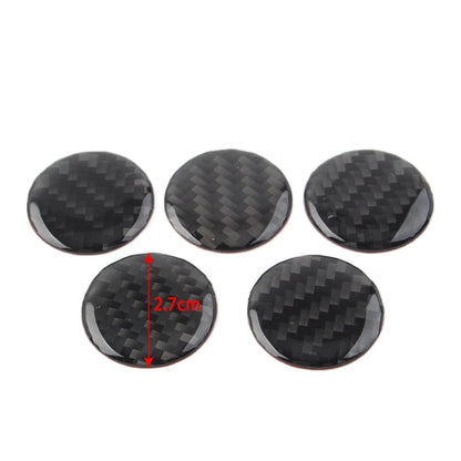 5 Pcs Door Handle Push Button Knobs Cover Trim For Jeep Wrangler JK 2007-2017