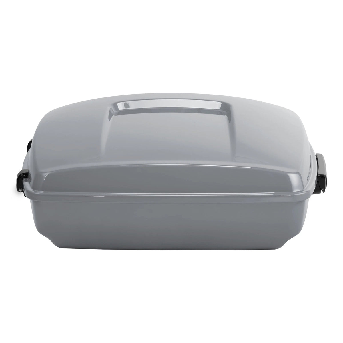 Chopped Trunk Luggage Fit For Harley CVO Electra Road Glide 14-Up Billiard Gray