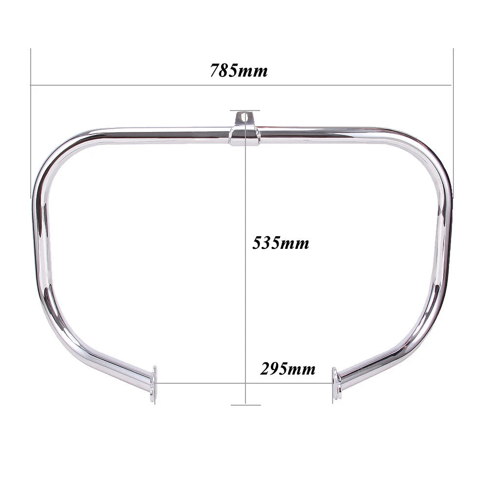 Engine Guard Crash Bar For Harley Road King Electra Street Tri Glide FLHTK 09-23