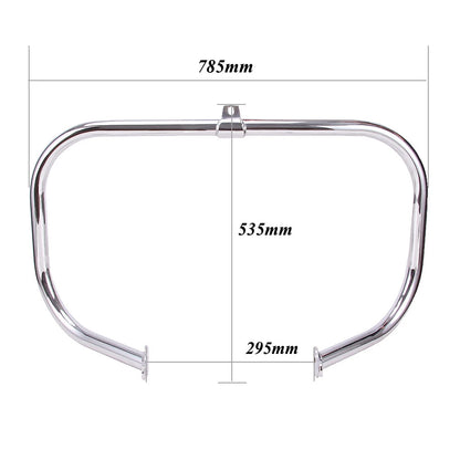 Engine Guard Crash Bar For Harley Road King Electra Street Tri Glide FLHTK 09-23