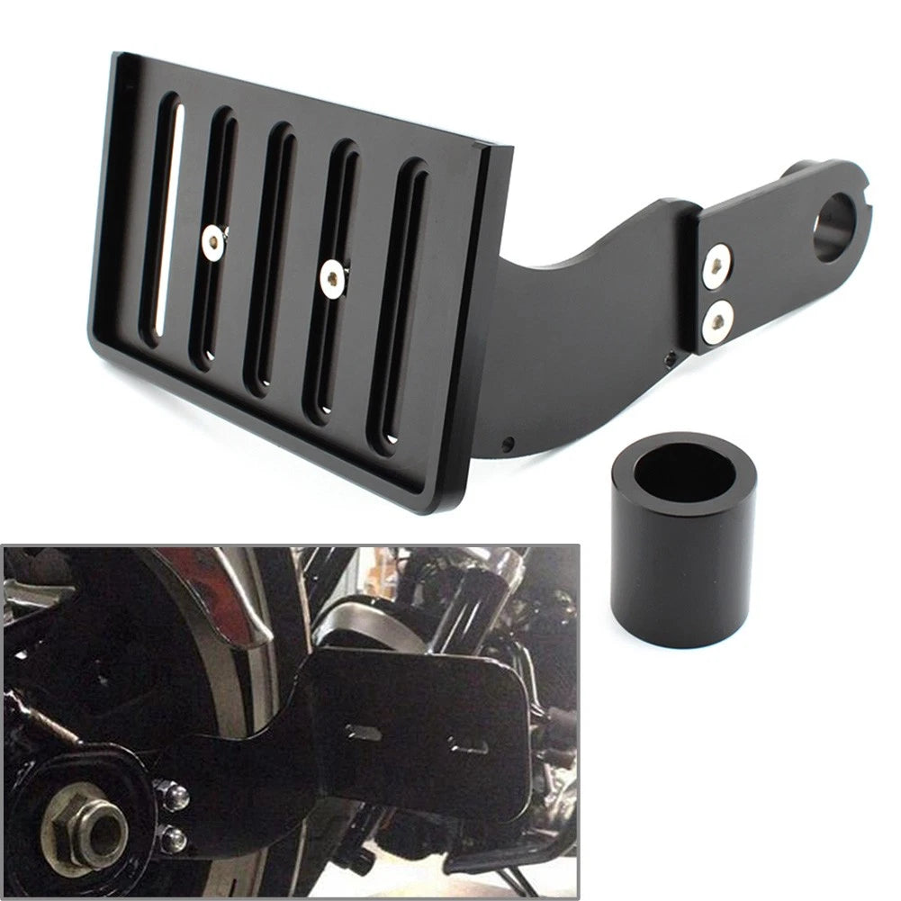 Side Mount License Plate Bracket Holder Kit FitHarley Softail Fat Boy 2018-2023