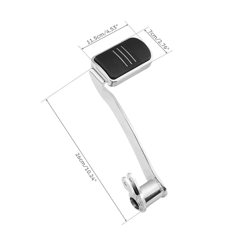 Brake Arm Lever Peg Pedal Fit For Harley Electra Road Glide King Trike 2014-2024