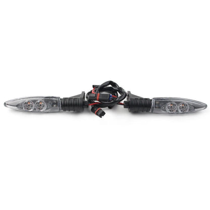Front LED Turn Signal Indicator Light Clear Lens Fit BMW HP4 S1000R S1000RR ab