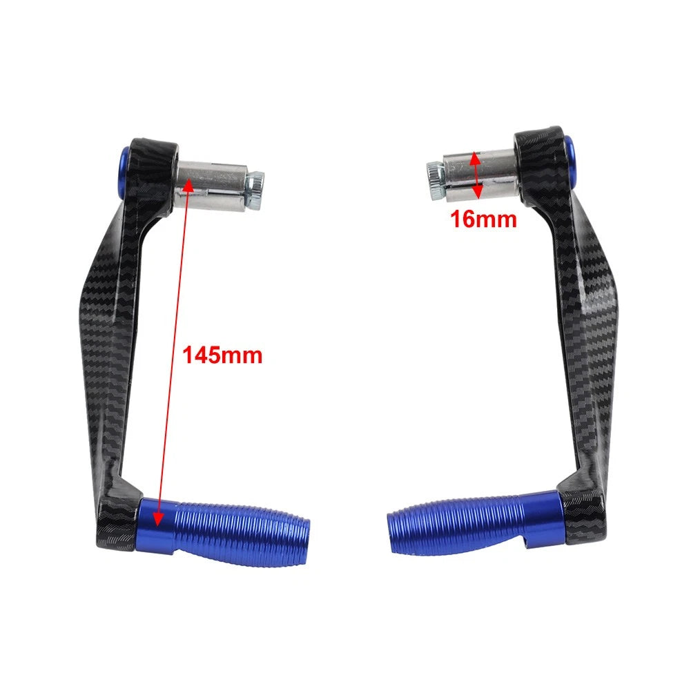 Brake Clutch Levers Guard Hand Protector For Suzuki GSXR1000 GSXR 600 GSX-R Blue