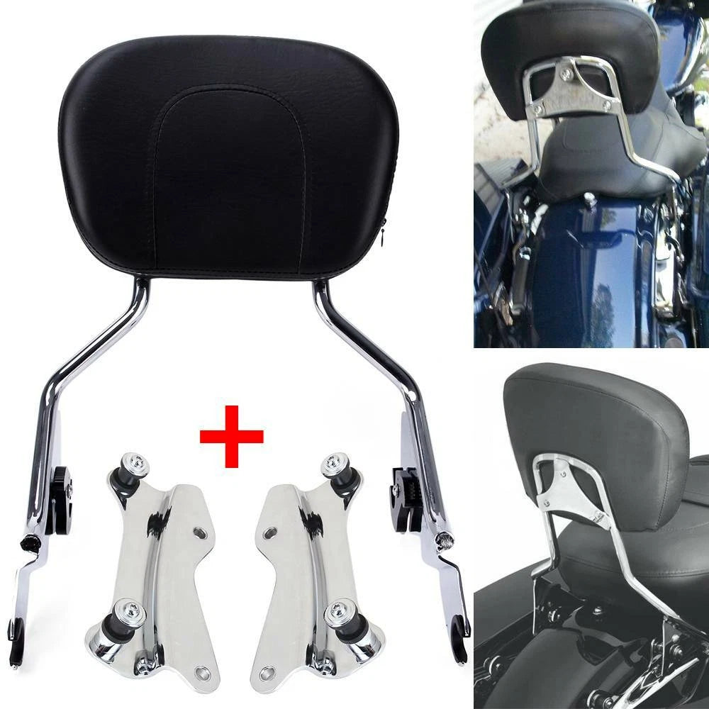 Backrest Sissy Bar 4 Point Docking Hardware For Harley Electra Road Glide 14-22