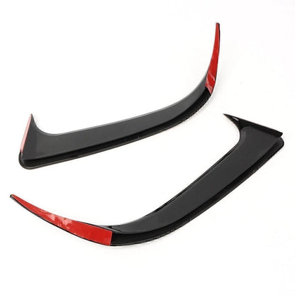 Rear Canard Air Vent Cover Trim for Benz CLA200 CLA220 CLA250 ABS Black Motor