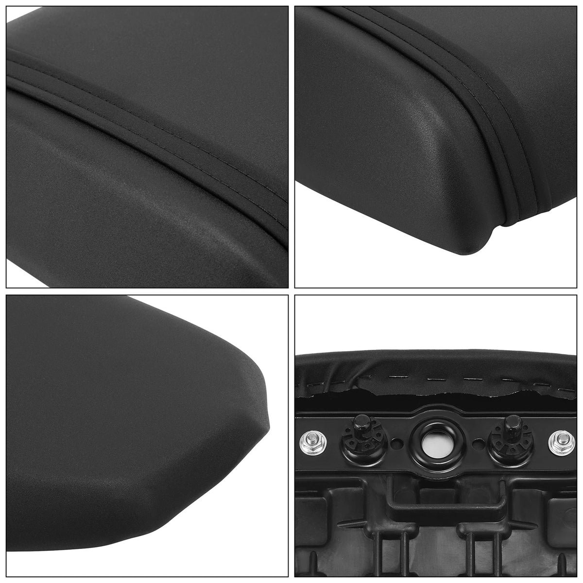 Passenger Seat Rear Pillion Cushion Fit For Suzuki GSXR600 GSXR750 2004-05 Black