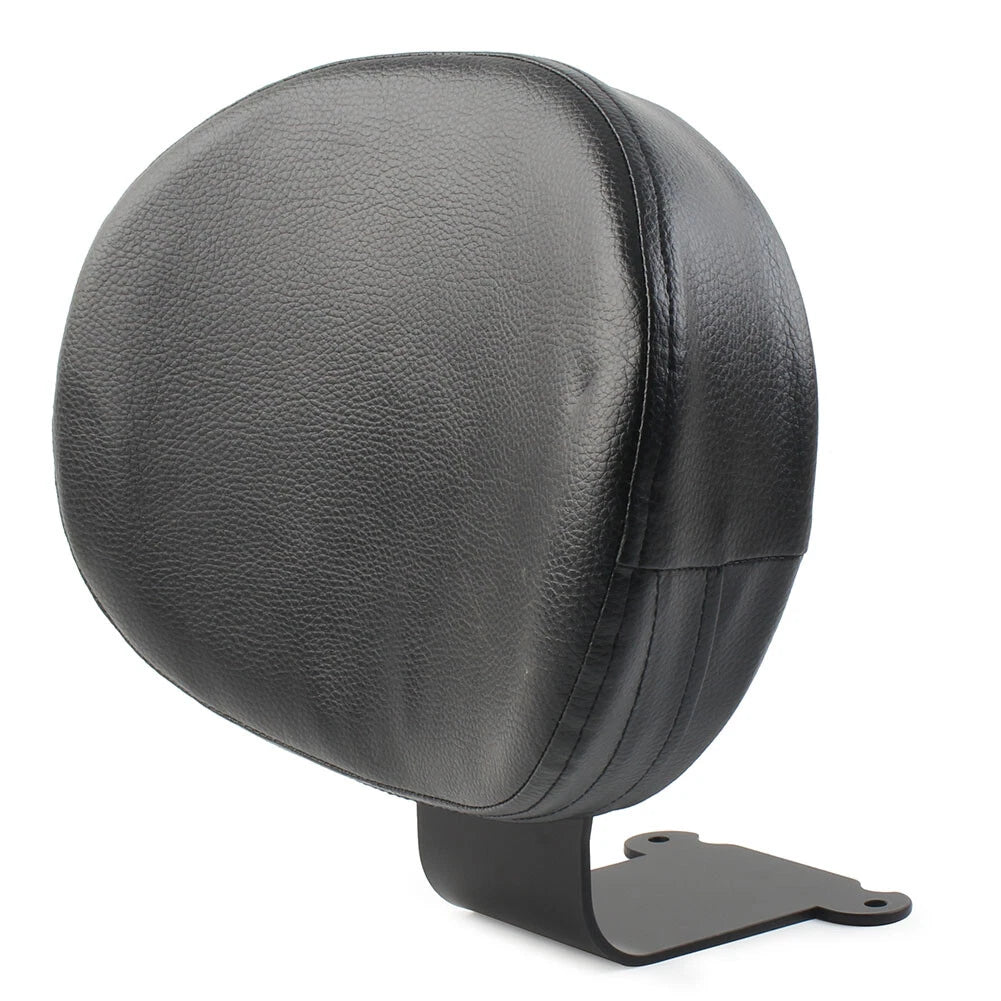 Drivers Rider Backrest Cushion Pad Fit For Honda Shadow Aero VT750 97-03 Black