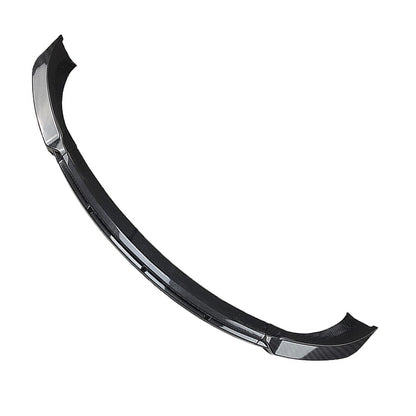 US Front Bumper Lip Chin Spoiler Splitter For Tesla Model 3 17-21 Carbon Fiber