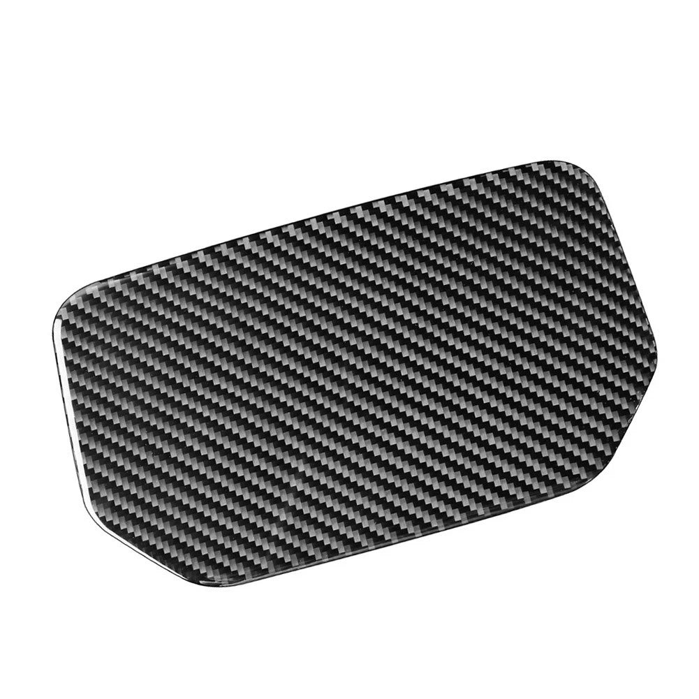 Carbon Fiber Interior Dashboard Storage Box Trim For Toyota Tundra 14-21 US