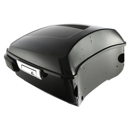 King Trunk Smoked LED Light Side Marker Fit For Harley Electra Glide 2014-2025