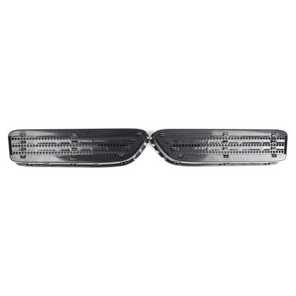 1 Pair Side Fender Grille Vent Air Flow Grill For BMW E46 M3 2001-2006 2002 03