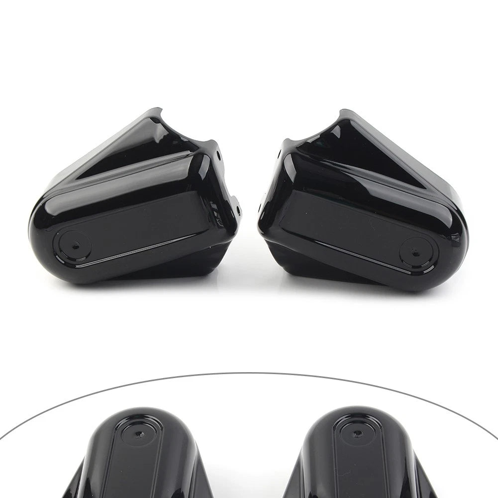 2x Motorbike Rear Axle Cover Swingarm Caps for Harley Softail 2008-2017 Black