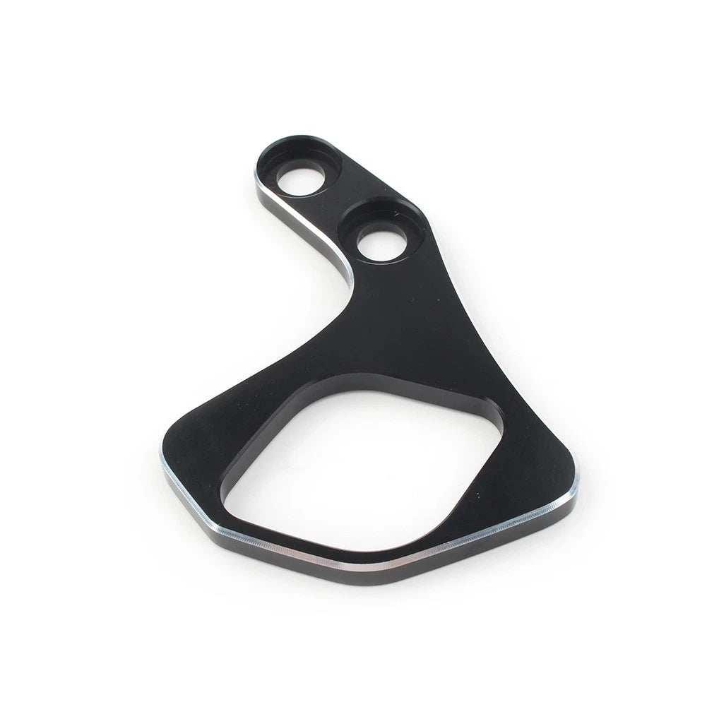 1PC For Scrambler CNC Motorcycle Ignition Key Relocation Bracket Black and White