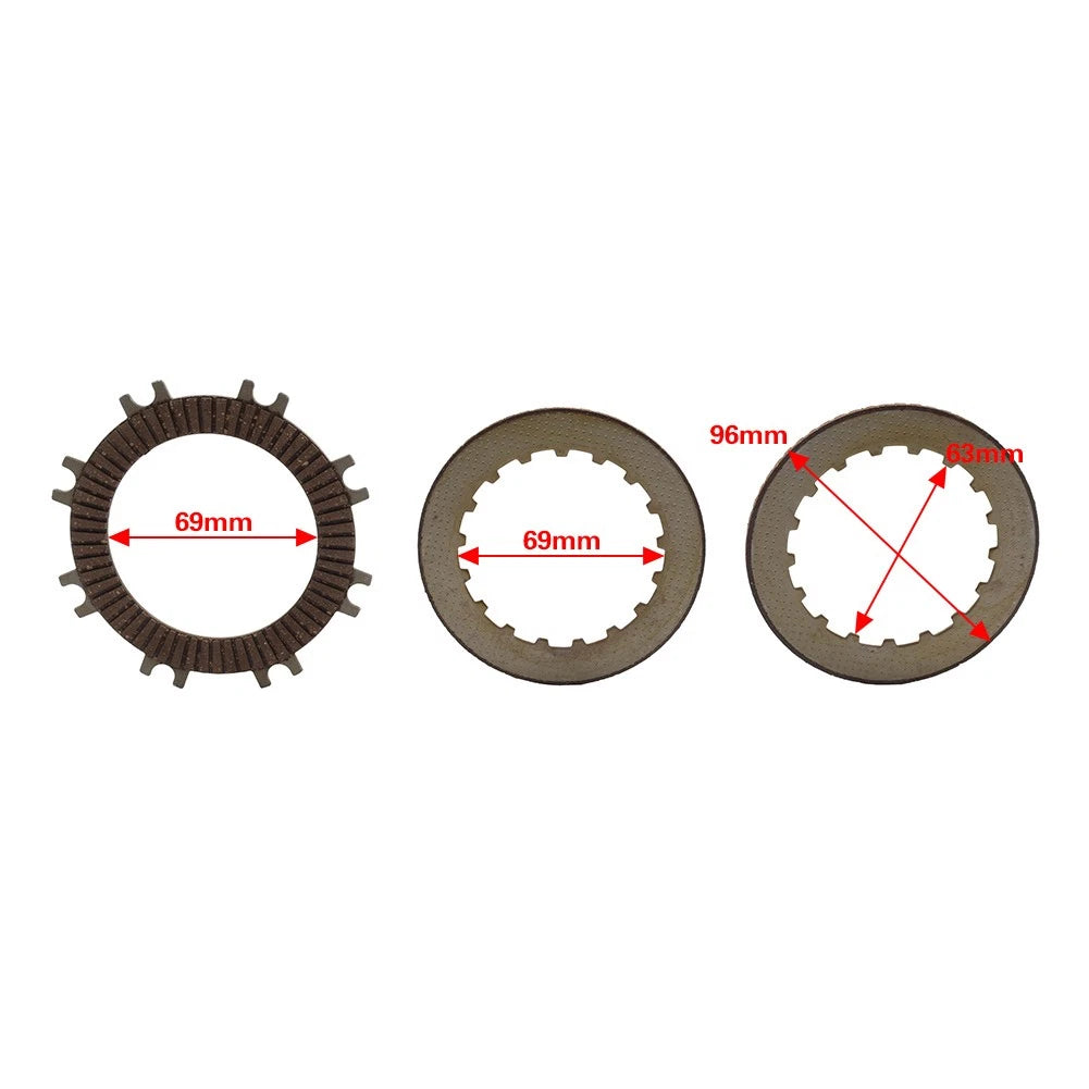 Clutch Friction Plate Discs Kit For Honda Z50A SL70 CT70 QA50 ATC70 Z50R CRF70F