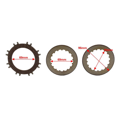 Clutch Friction Plate Discs Kit For Honda Z50A SL70 CT70 QA50 ATC70 Z50R CRF70F