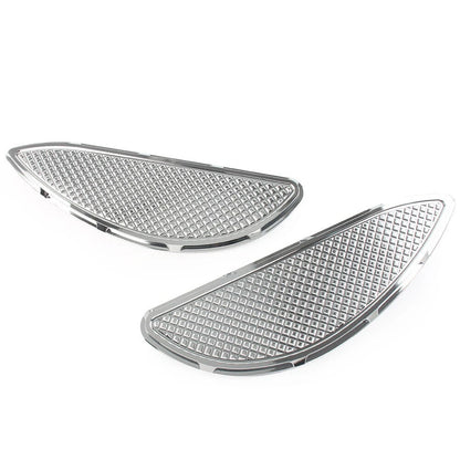 2x Driver Floorboards For Harley Road Electra Glide Classic FLHTC FLHTCU Chrome