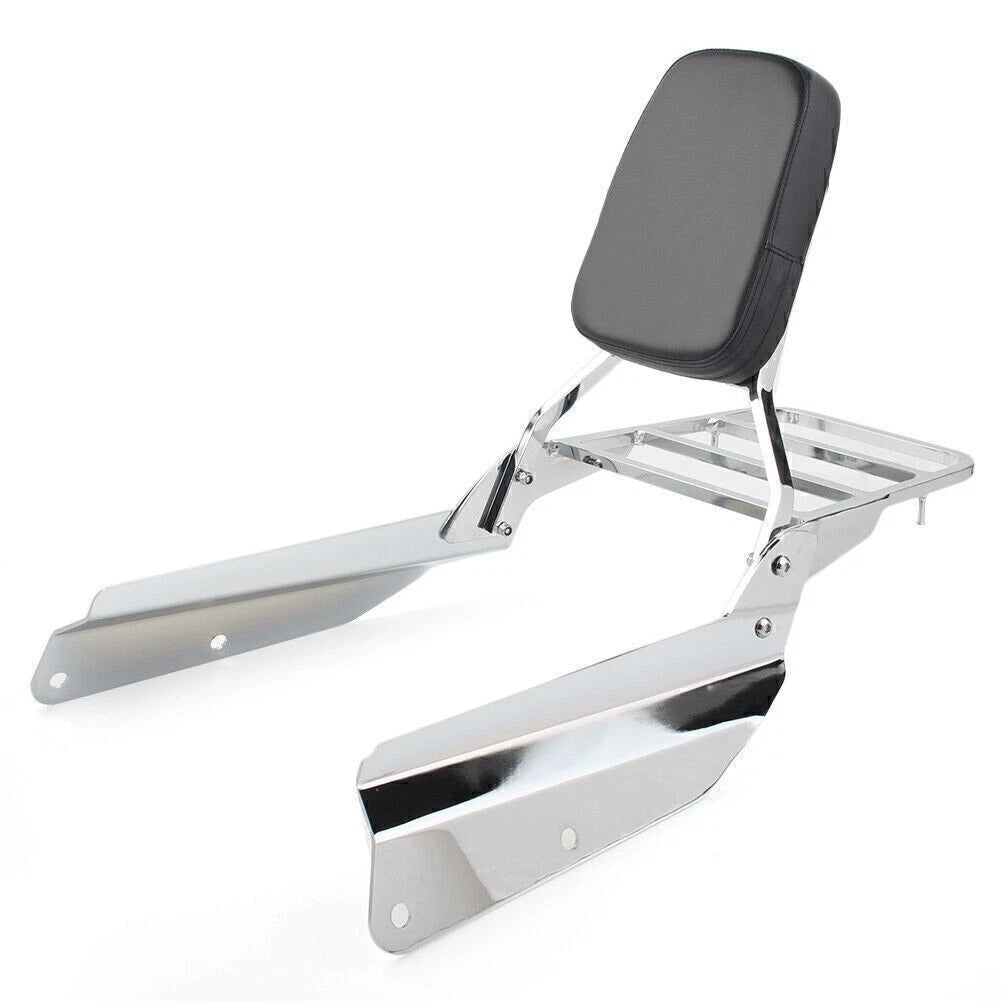 Backrest Sissy Bar with Luggage Rack for Honda VTX1300 VTX1800 N/R/S/T 2002-09