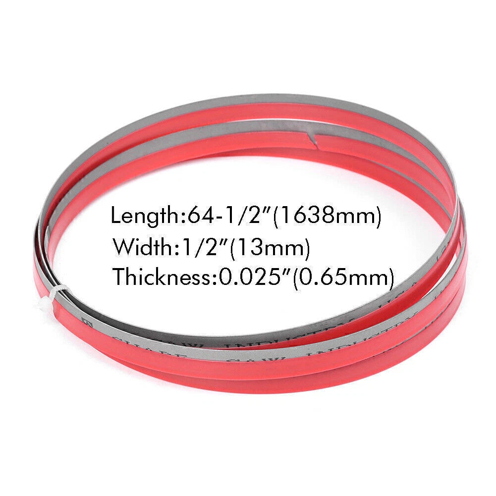 64-1/2"x14 TPI M42  Saw Bandsaw Blades Cutter Cutting Metal 64.5"Bi-meta US