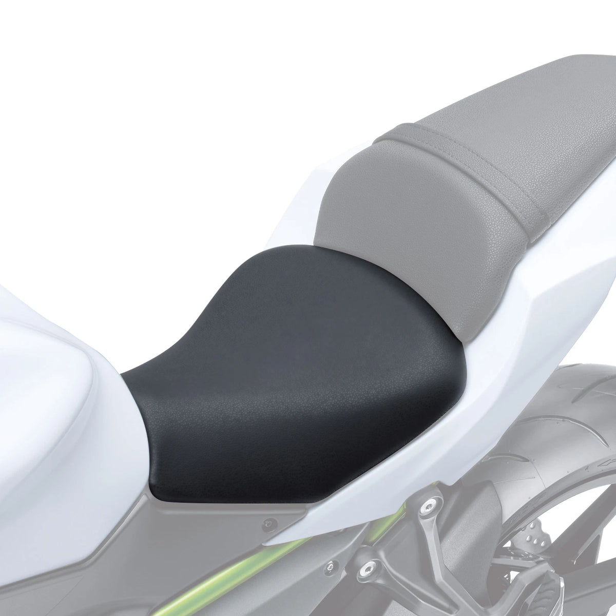 PU Black Rider Driver Seat Fit For Motorcycle KAWASAKI Z650 ER650 2017-2026 2018