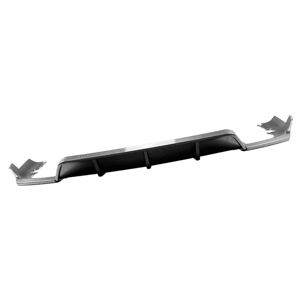 Carbon Look Rear Bumper Splitter Spoiler Lip For BMW X6 G06 M Sport 2019-2024